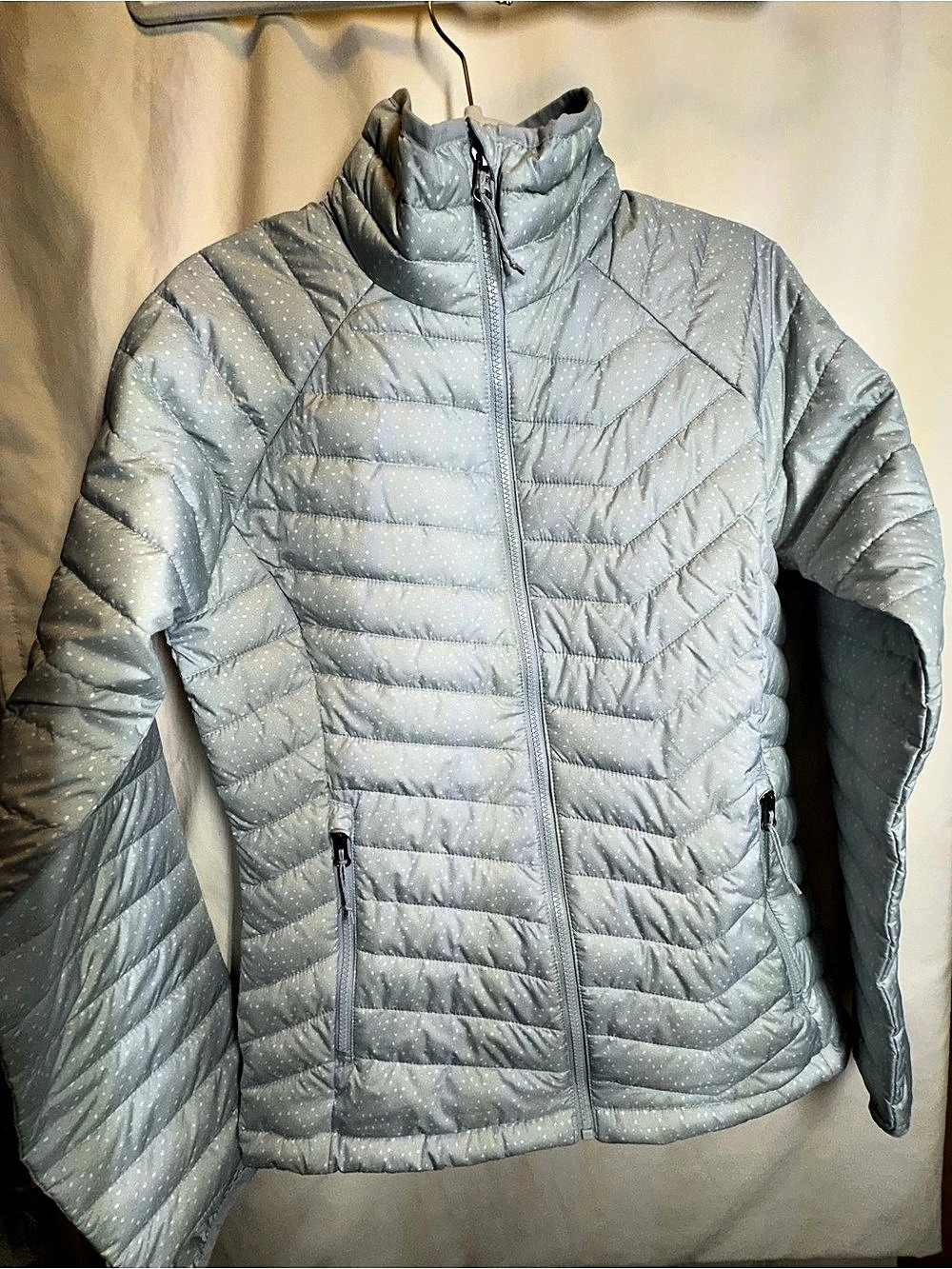 Columbia Lake 22 Down Jacket Puffer Jacket in Blue Size Medium Like New